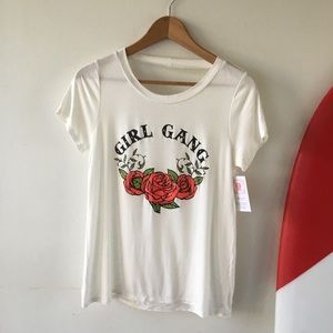 G Mini Girl Gang Tee -> G mini Girl gang tee